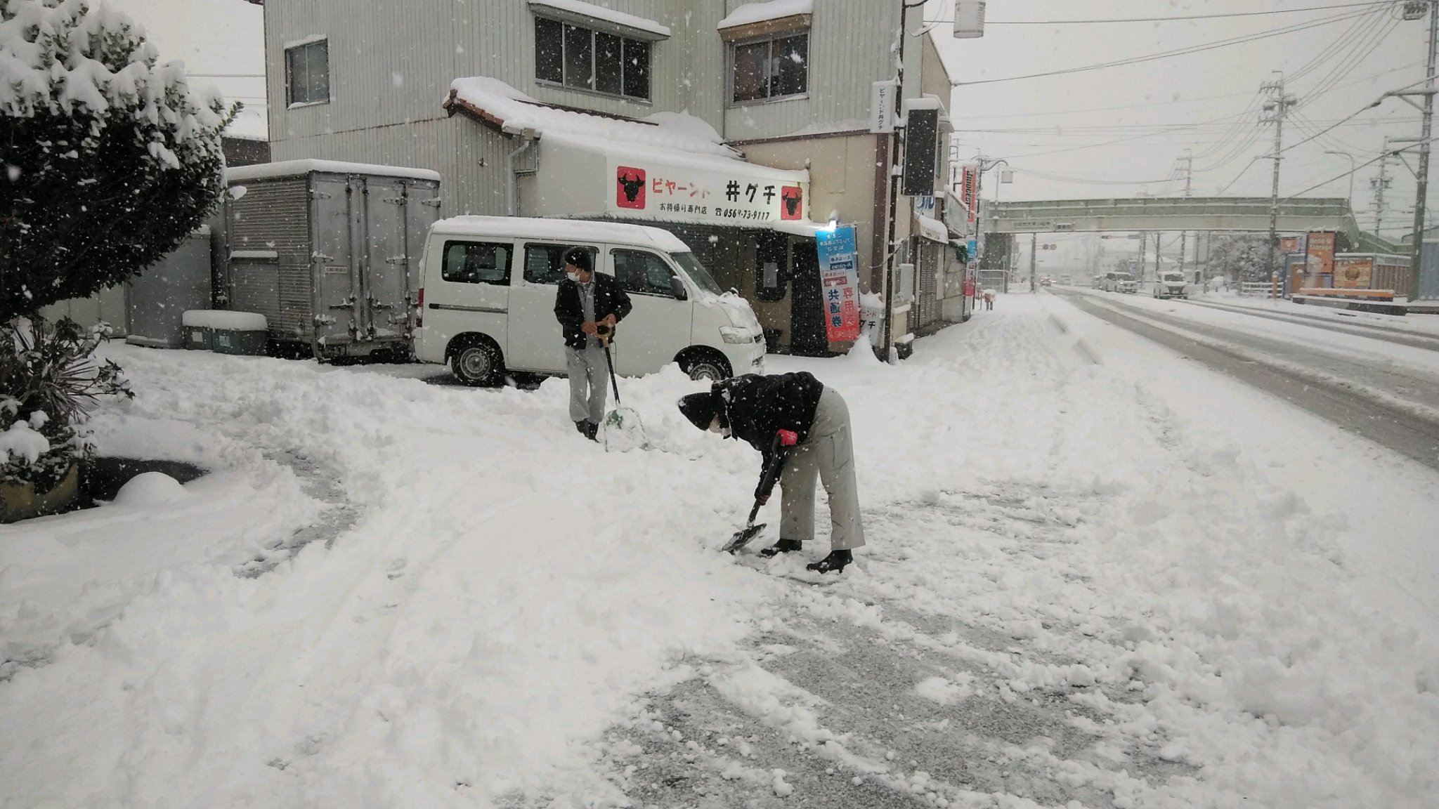 予想以上の大雪！