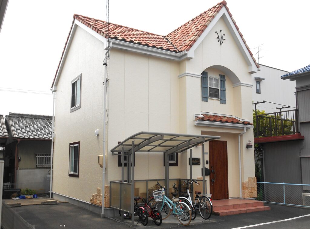 借家外壁塗替工事