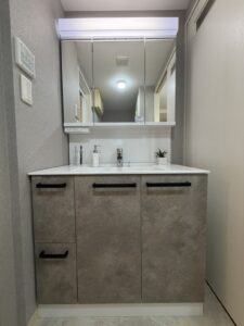 洗面化粧台設置